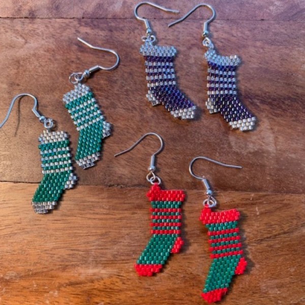 Socks Earring 1