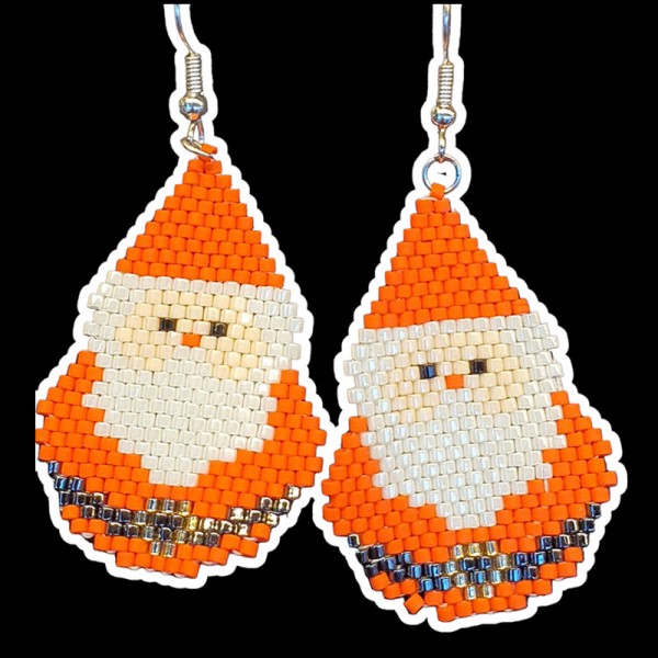 Santa Father Earring 1