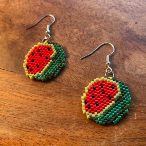 Watermellon Earring 1