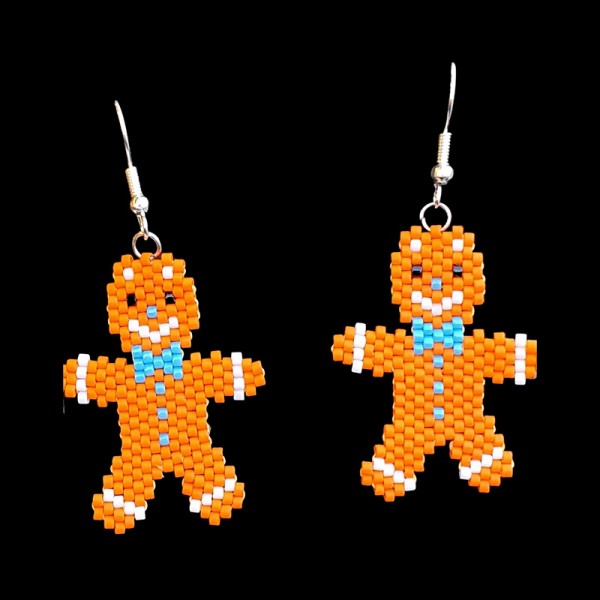 Gingerbreadman Earring 1