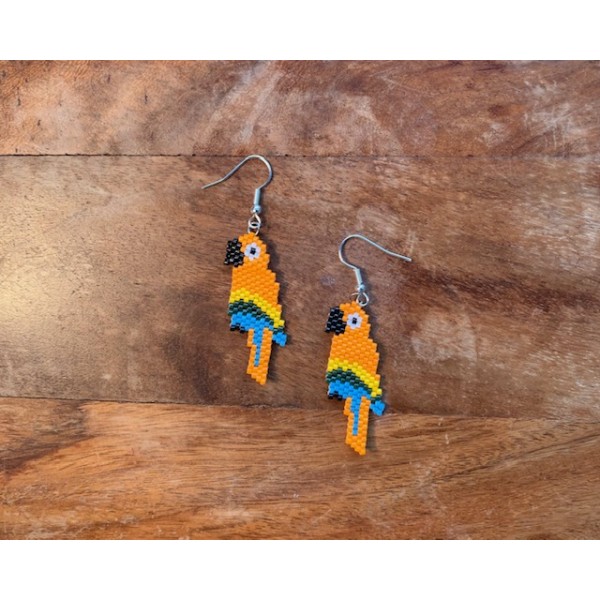 Parrot Earring 2