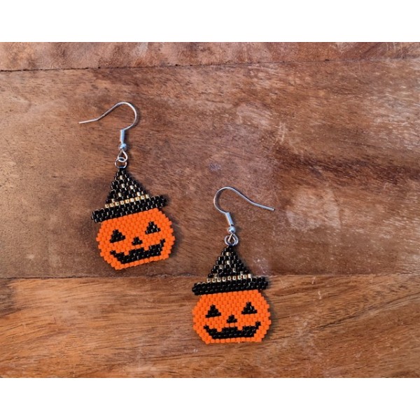 Pumpkin Earring 1