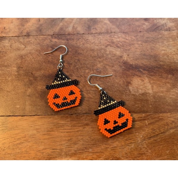 Pumpkin Earring 2