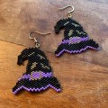 Witch Hat Hallowen Earring 1