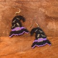 Witch Hat Hallowen Earring 2