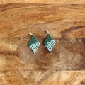 Miyuki Green Earring 1