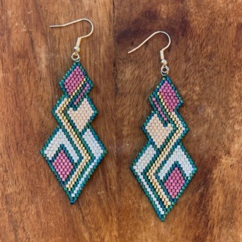 Dangle Colour Earring