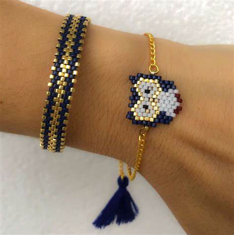  Miyuki bead charm bracelet patterns 